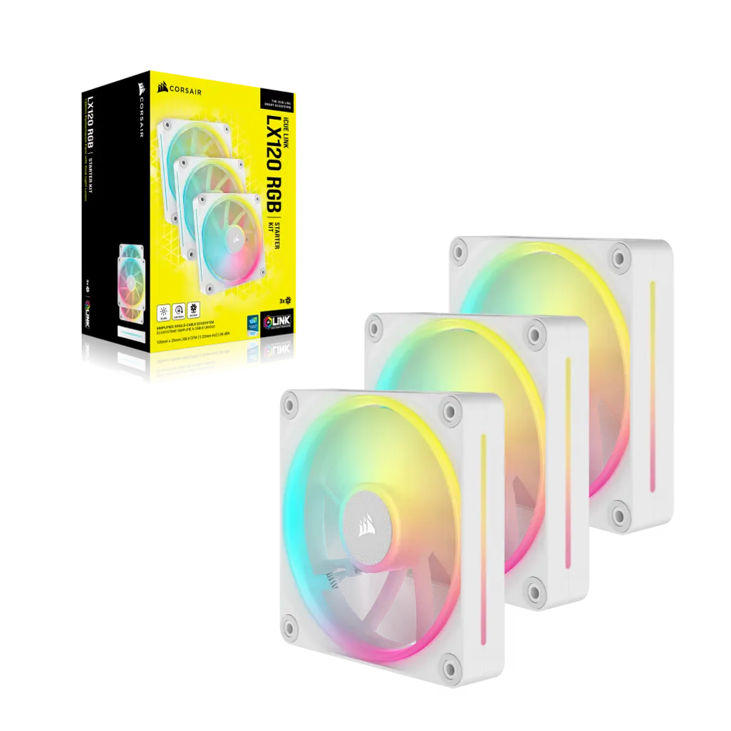 Corsair iCUE LINK LX120 RGB 3 pack w 2