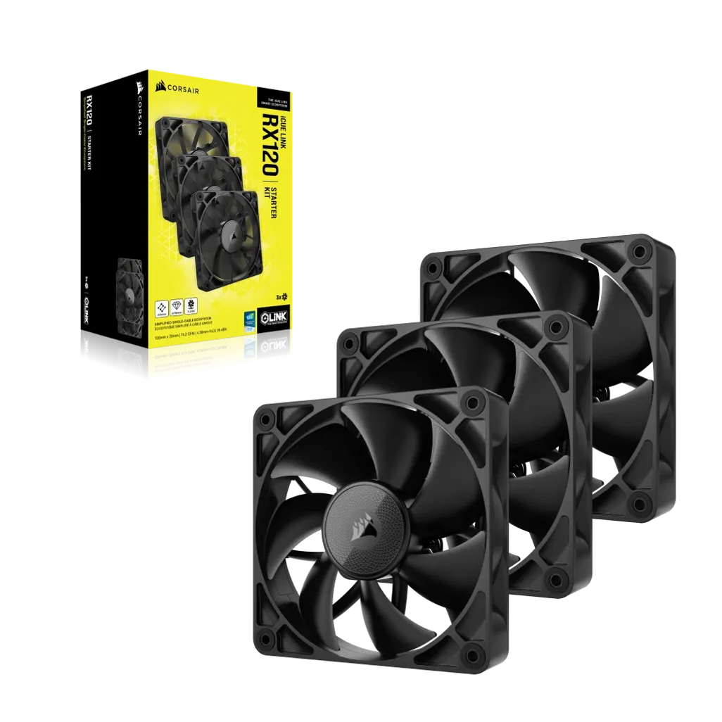 Corsair iCUE LINK RX120 3 pack b 5