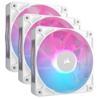 Corsair iCUE LINK RX120 RGB 120mm Fans Triple Pack – White